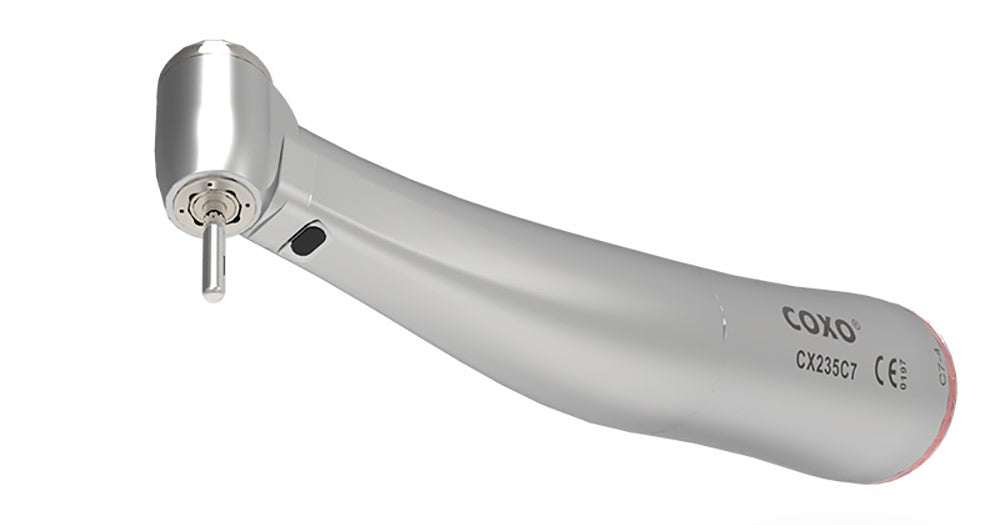 人気 5本入COXO®CX235C7-4 5倍速コントラアングル | 衛生孔設計+ミニヘッド | 防逆流/4点注水 歯科用ハンドピース