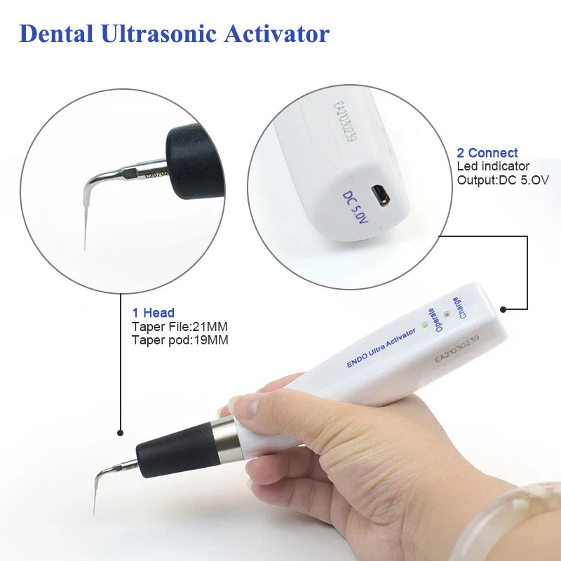ワイヤレス超音波根管洗浄器 | コードレス・軽量・高周波で根管内部を徹底洗浄