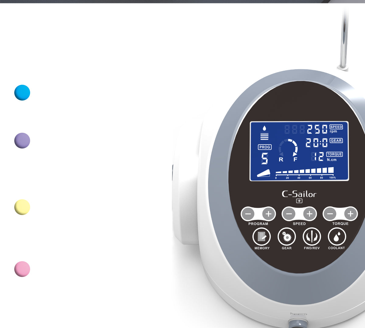 COXO® C-Sailor 歯科用インプラントシステム|高精度・低振動・操作安定性で手術をサポート