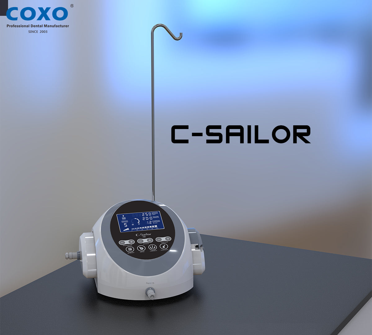 COXO® C-Sailor 歯科用インプラントシステム｜高精度・低振動・操作安定性で手術をサポート