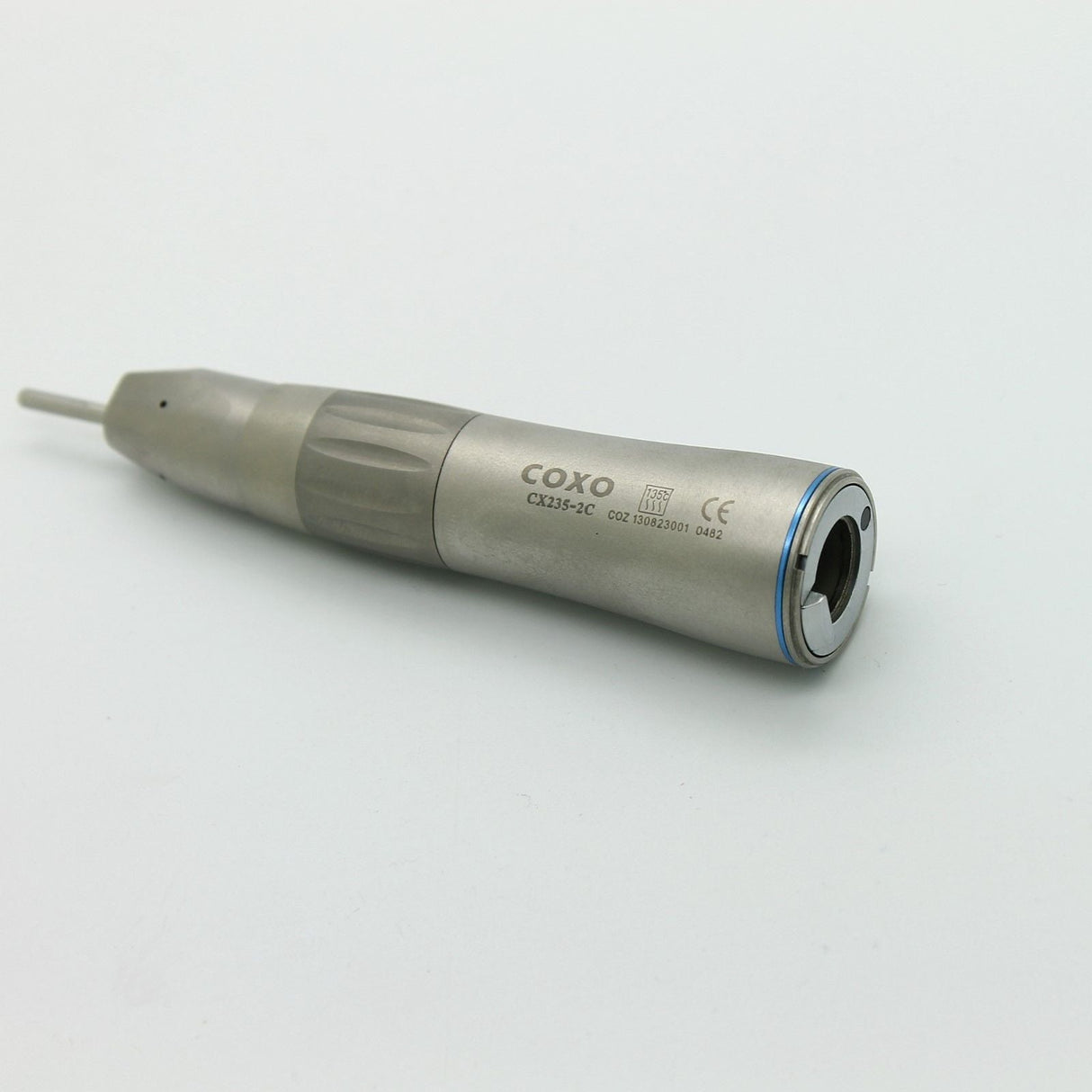COXO® CX235-2C ストレートハンドピース ライト付き チタン製 内蔵光ファイバー 4社互換 歯科用直タービン