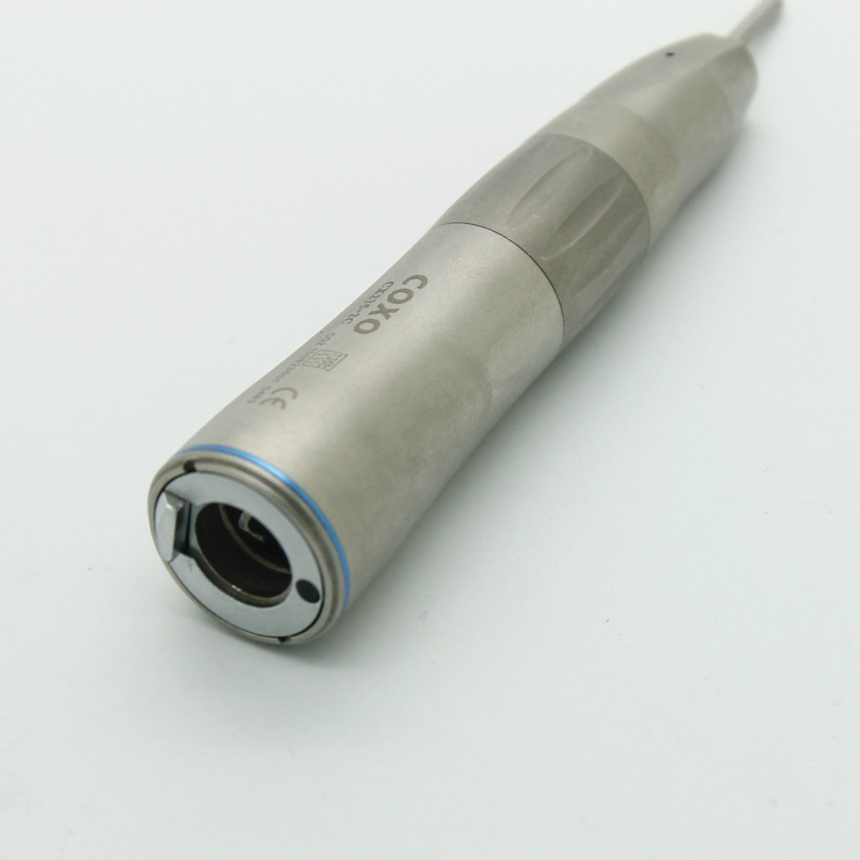 COXO® CX235-2C ストレートハンドピース ライト付き チタン製 内蔵光ファイバー 4社互換 歯科用直タービン