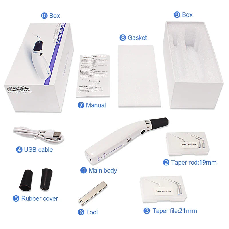 ワイヤレス超音波根管洗浄器 | コードレス・軽量・高周波で根管内部を徹底洗浄