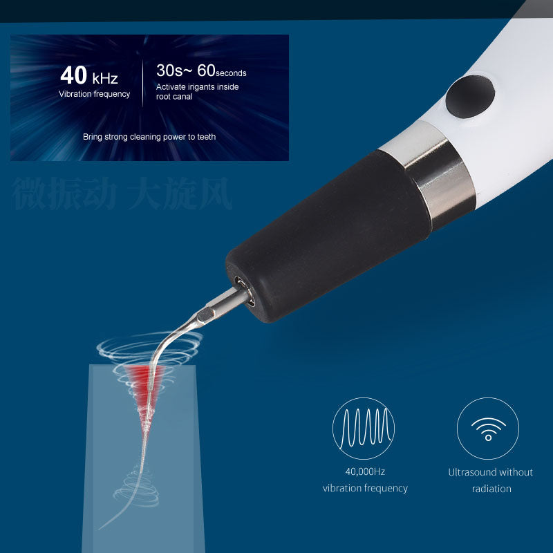 ワイヤレス超音波根管洗浄器 | コードレス・軽量・高周波で根管内部を徹底洗浄
