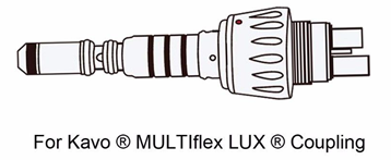 M&Y 歯面清掃用 エアスケーラー ハンドピース 3本セット KaVo MULTiflex LUX カップリング対応 360°回転チップ 134℃滅菌
