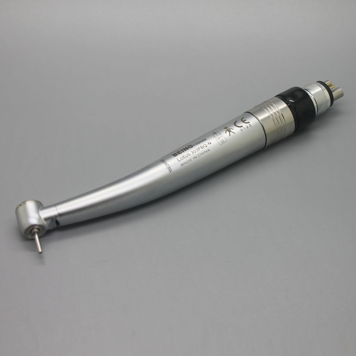 Being® Lotus-303PBQ-N 歯科用エアータービン ハロゲンライト付き 高速430,000rpm ミニヘッド NSK互換 防唾液逆流機能