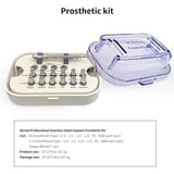 インプラントトルクレンチ ラッチ型マルチドライバーセット｜多ブランド対応・ステンレス製の補綴治療キット