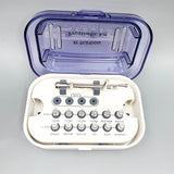 インプラントトルクレンチ ラッチ型マルチドライバーセット｜多ブランド対応・ステンレス製の補綴治療キット