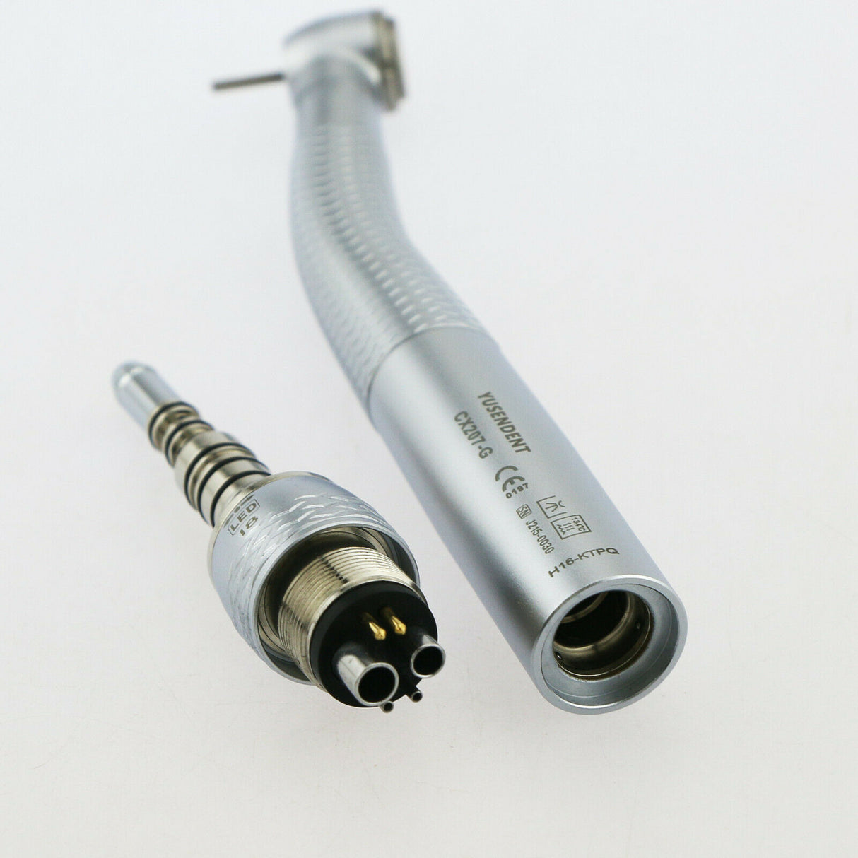 COXO® CX207-GK-TP 高速タービン【KAVO互換・ライト付き・プッシュボタン式】｜4点スプレー・高出力設計